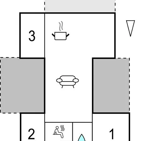 In Thisted With Kitchen