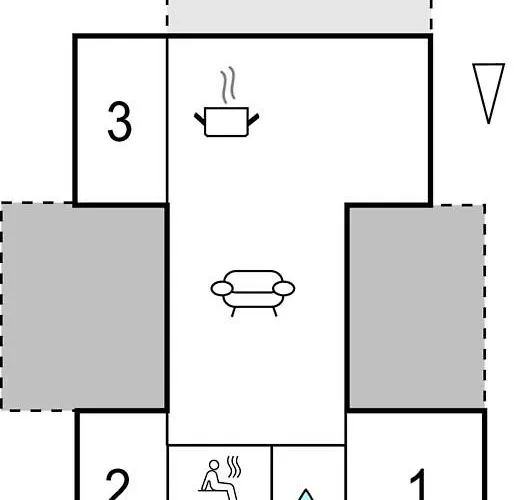 In Thisted With Kitchen